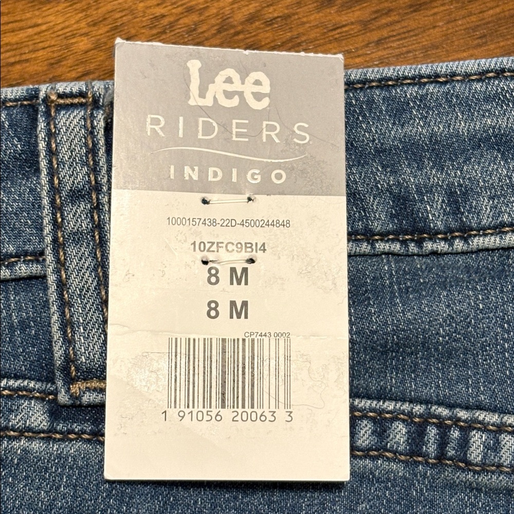 Riders by Lee Women's  Blue Ankle Jeans - Picture 4 of 5